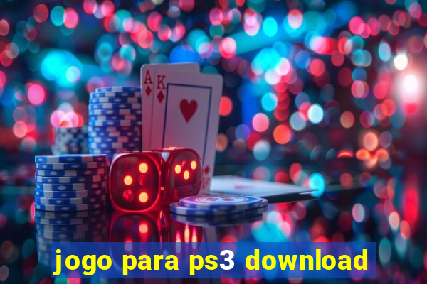 jogo para ps3 download